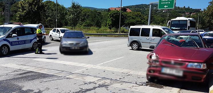 Sapanca'da trafik kazası