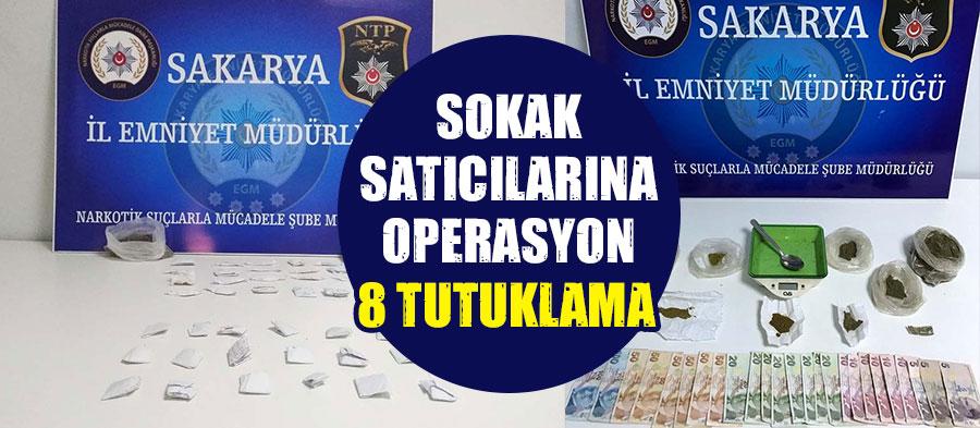 Sakarya polisi zehir tacirlerine göz açtırmıyor