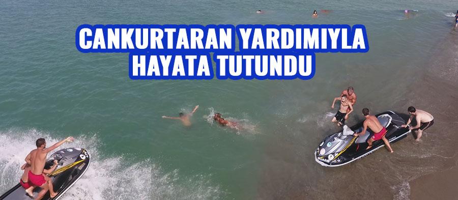 Cankurtaran yardımıyla hayata tutundu