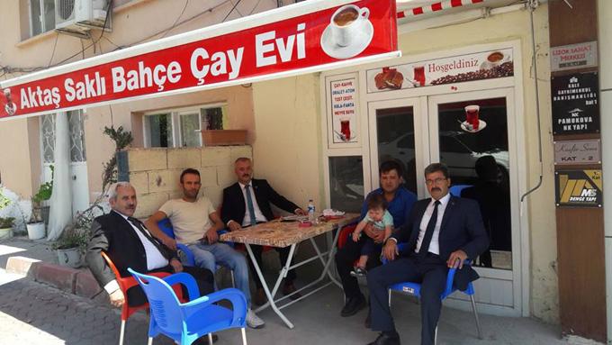 BBP Pamukova İlçe Başkanı'ndan esnaf ziyareti