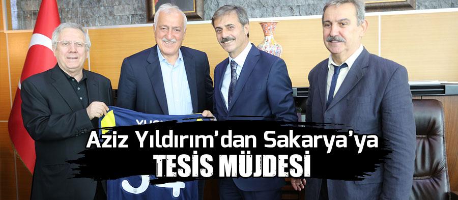 Aziz Yıldırım Sakarya'daydı