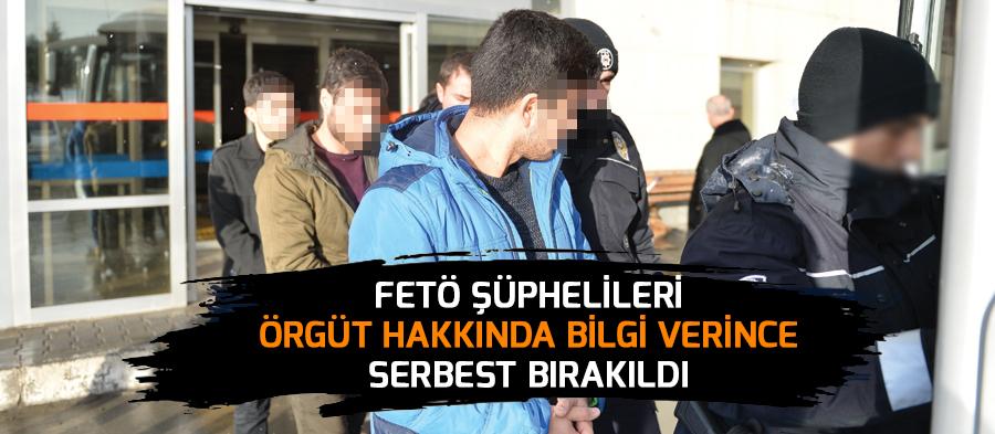 8 FETÖ şüphelisi adliyeye sevkedildi