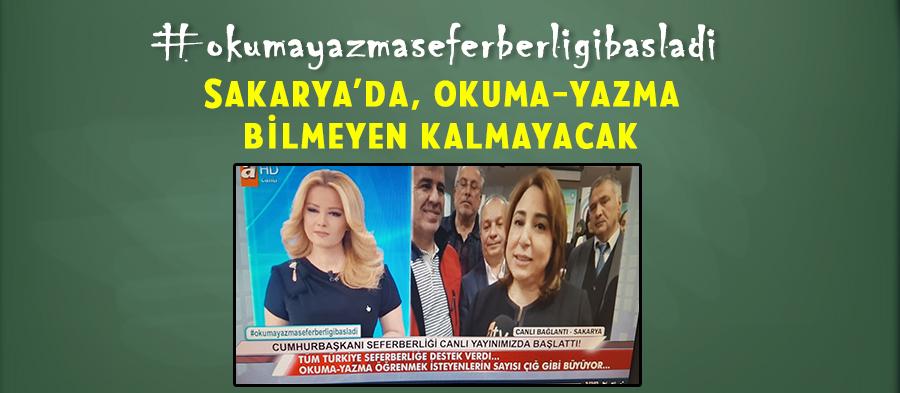 
Sakaryada Okuma-Yazma bilmeyen sayısı sıfırlanacak