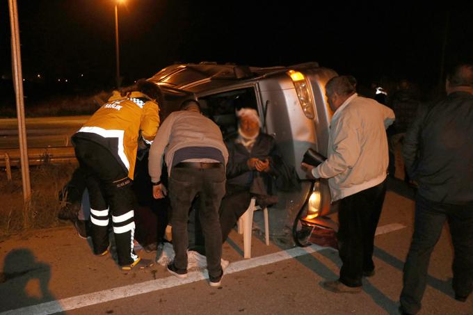 Erenler'de trafik kazası