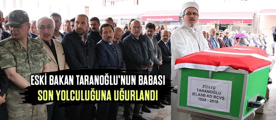 Zühtü Taranoğlu askeri törenle son yolcuğuna uğurlandı 
