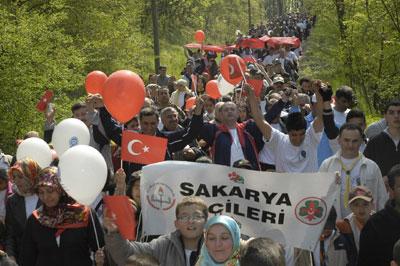 Polis-Halk Doğa Yürüyüşü Gerçekleştirdi