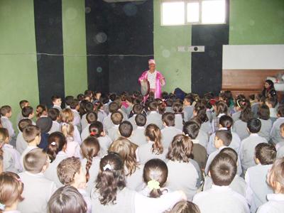 Öğrenciler, "Meddah" Gösterisiyle Doyasıya Eğlendi