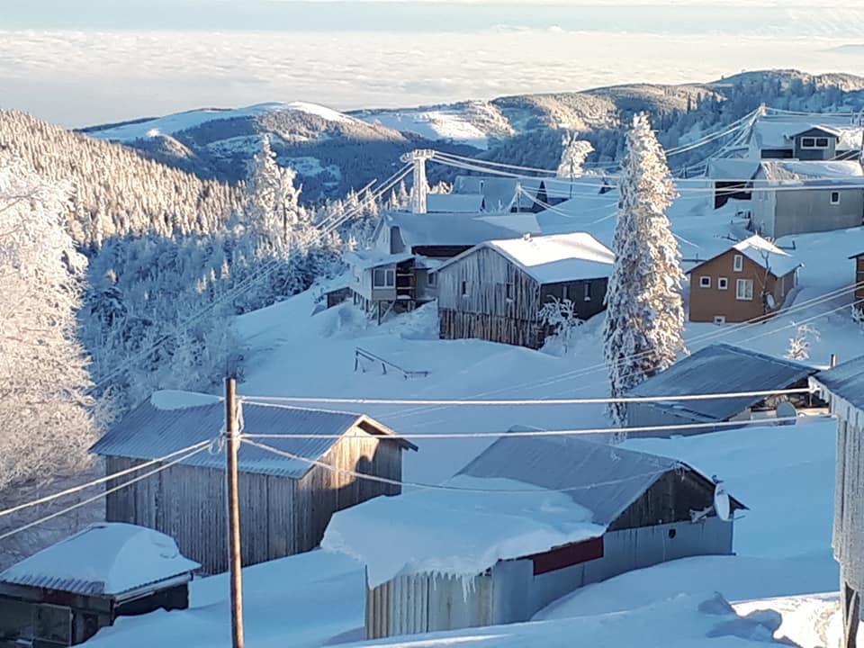 Beklenen kar geldi