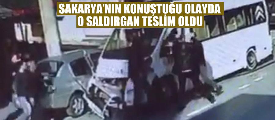 O saldırgan teslim oldu