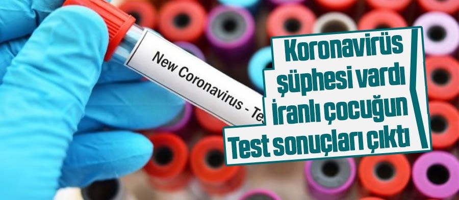 Test sonucu çıktı