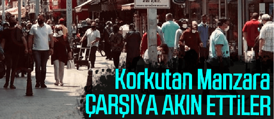 Çarşıya akın ettiler