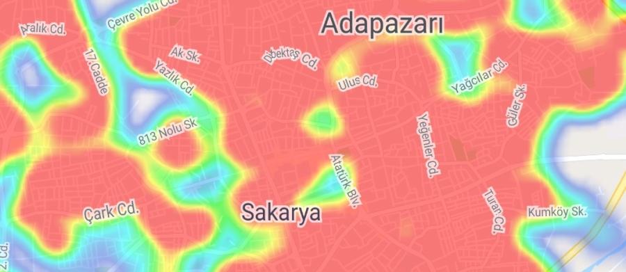 Sakarya'nın korona haritasında son durum