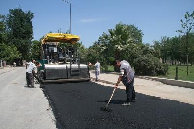 Tamamlanan Kısımlar Asfaltlanıyor