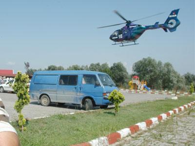 Acil Servis Helikopteri İş Başında!