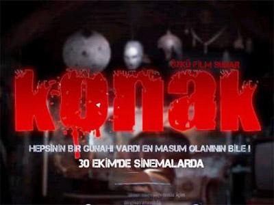 <p><font face="arial,helvetica,sans-serif" size="2"><strong>KONAK</strong></font></p><p><font face="arial,helvetica,sans-serif" size="2">Cem Akyoldaş'ın y&ouml;nettiği, senaryosunu Mehmet Akif Turgut ve Funda &Ccedil;etin'in yazdığı 'Konak'ta, Funda &Ccedil;etin, Almeda Abazi, Kerem Fırtına, Sevil Uyar, Paşhan Yılmazel, Damla Debre, Og&uuml;n Kaptanoğlu, &Ouml;yk&uuml; Akay, Melahat Abbasova ve G&ouml;khan &Ccedil;elebi rol alıyor.</font></p><p><font face="arial,helvetica,sans-serif" size="2">Filmin konusu ş&ouml;yle: 6 &uuml;niversiteli arkadaş, hocalarının verdiği k&uuml;lt&uuml;r mirası projeleri &ouml;devi i&ccedil;in aynı gruba d&uuml;şerler. Truva, G&ouml;reme, Pamukkale gibi mekanları se&ccedil;en grubu hocaları, &ouml;zellikle Safranbolu projesinden sorumlu tutar. Safranbolu'ya gelirken arabaları bozulur, karşılarına yardım edecek biri &ccedil;ıkar ama g&uuml;ven vermeyen biridir. Az konuşur ve bakışları bir tuhaftır. Aksilikler rezervasyonlarının iptal edildiğinin &ouml;ğrenmesi ile devam eder ve kalacak yer nerede ise yok gibidir. Buldukları boş bir konağa yerleşirler ya da adeta bu konakta kalmaları i&ccedil;in de birileri tarafından y&ouml;nlendirilirler. Baştan her şey g&uuml;zeldir ama saatler gece yarısına yaklaştık&ccedil;a sıra dışı şeyler olmaya başlar.</font></p>