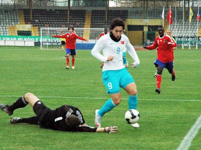 17 Yaş Altı Milli Takım  Fransa ile 1-1 Berabere Kaldı