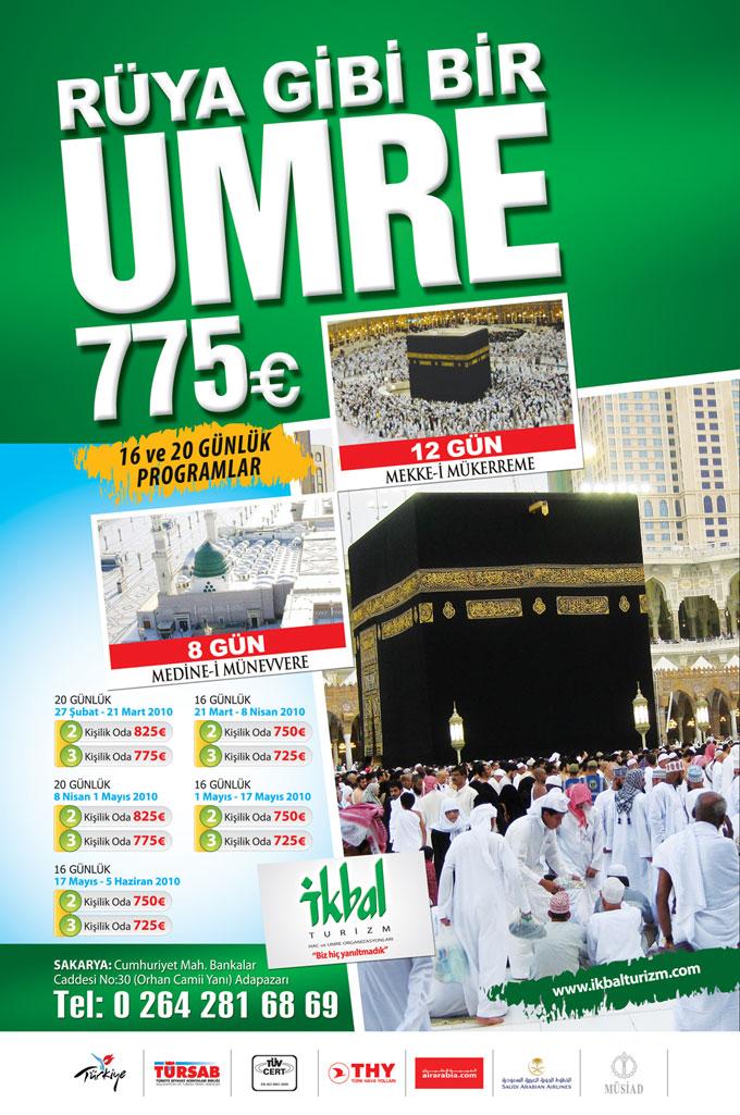 775 &#8364;'a Umre İmkanı!