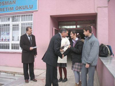 Karaosman İlköğretim Okulu&#8217;nda Ödül Töreni