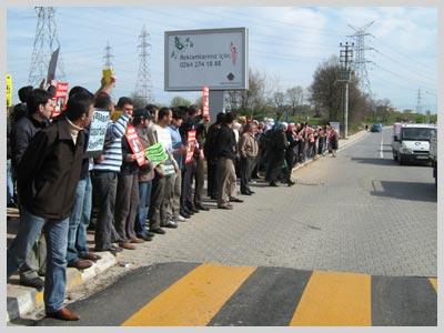 Yasakçılar Protesto Edildi