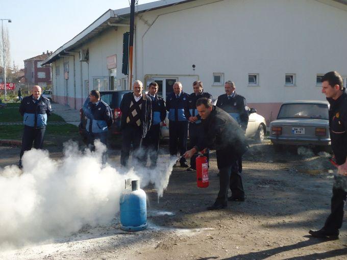 Erenler Belediyesi'nden yangın tatbikatı