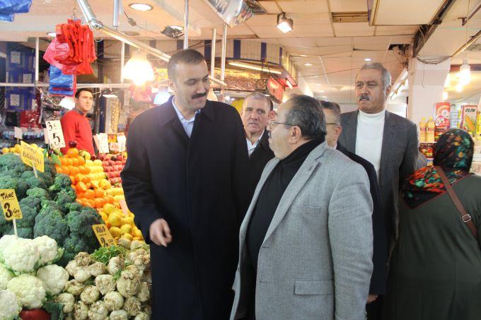 Yapacakları yeni pazar için katlıpazar yerini gezdiler