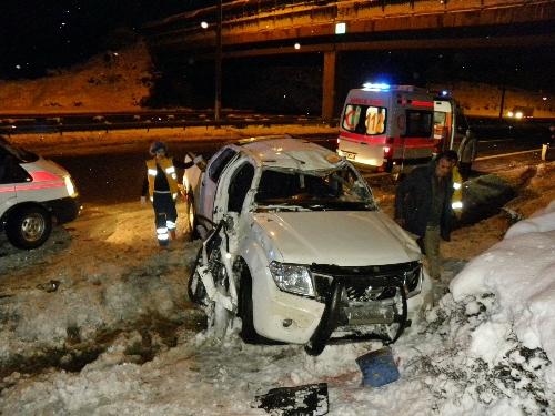 Sapanca'da zincirleme trafik kazası!