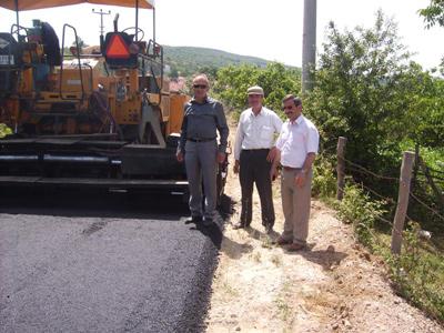 Ferizli'de Asfalt Coşkusu