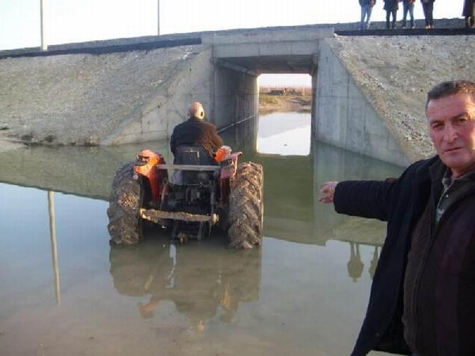 Gölet mi? hızlı tren alt geçidi mi?