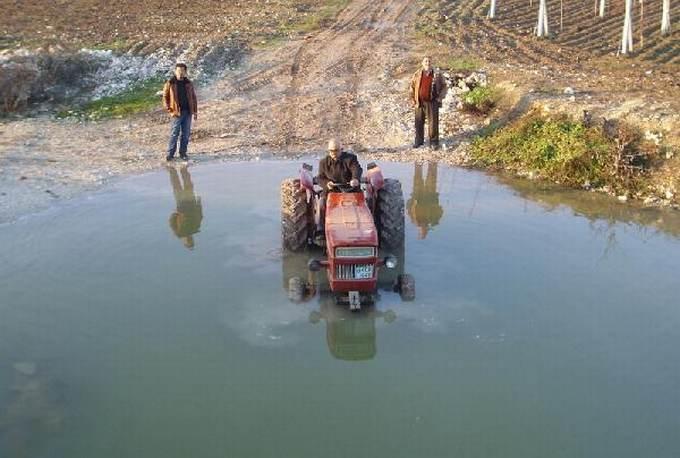 Gölet mi? hızlı tren alt geçidi mi?