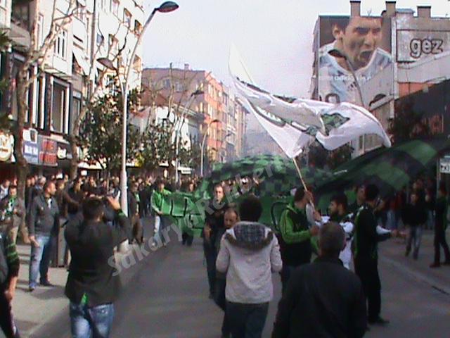 Sakaryaspor maçında son düdük çaldı