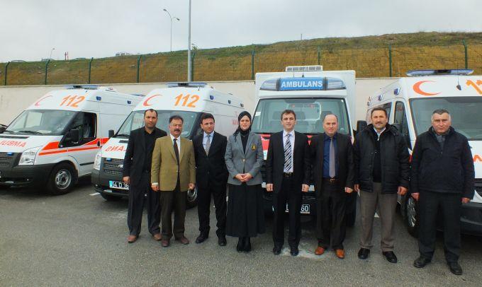 Sağlık Bakanlığı'ndan Sakarya'ya 5 ambulans