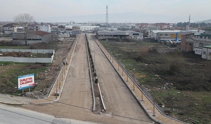 Yeni bulvar inşaatında sona gelindi