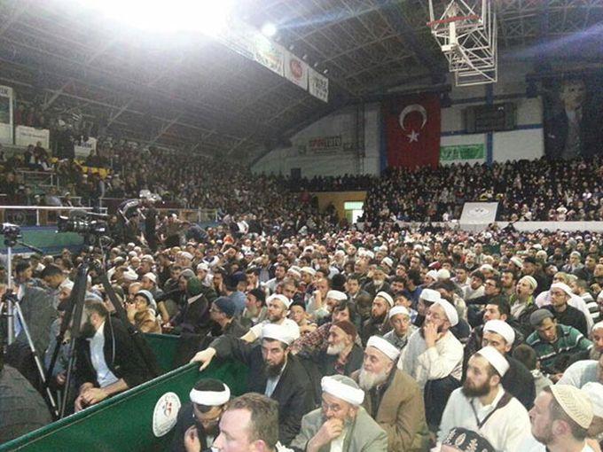 Sakarya'da Cübbeli Ahmet Hoca izdihamı