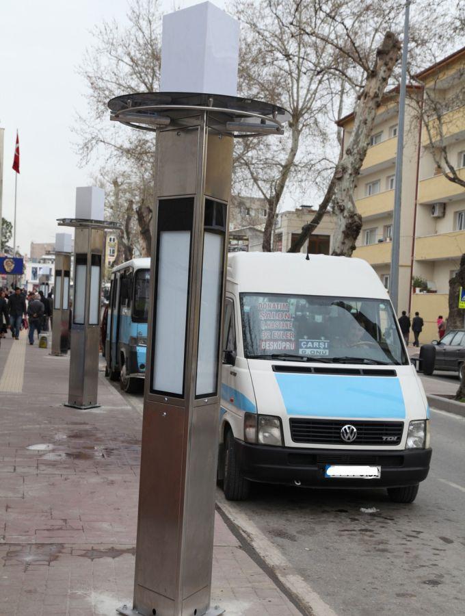 Sakarya'da üçgen duraklar yapılıyor