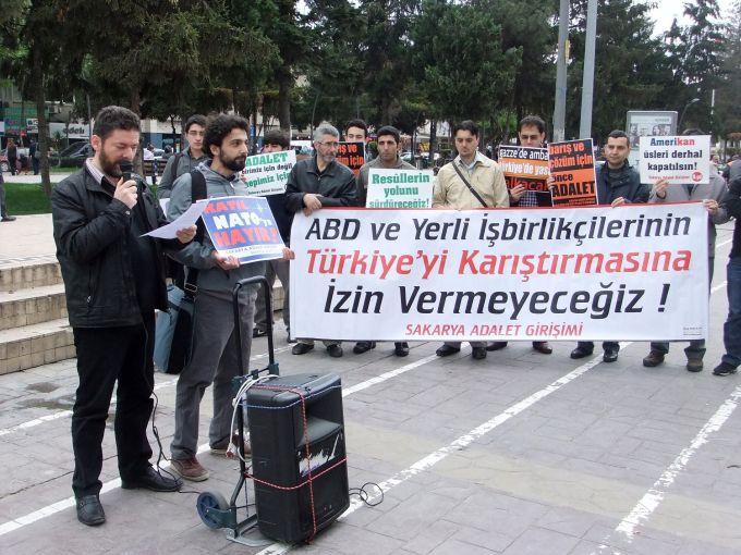 ABD Dışişleri Bakanı'nın gelişi protesto edildi