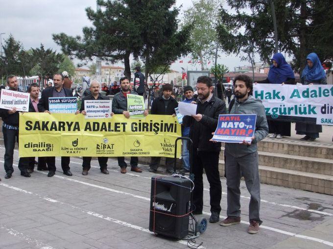 ABD Dışişleri Bakanı'nın gelişi protesto edildi