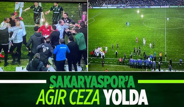 PFDK'ya sevk edildik; Samsunspor maçının faturası ağır olacak