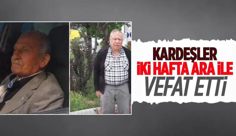 İki kardeş 14 gün ara ile hayatını kaybetti