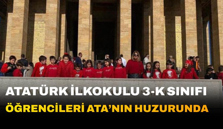 Atatürk İlkokulu 3-K Sınıfı Öğrencileri 29 Ekim Cumhuriyet Bayramı İçin Ankara'da