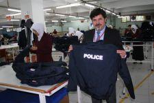 Libya'nın polis kıyafetleri Akyazı'dan gidiyor