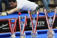 Akyazı'da 3 bant bilardo açılış turnuvası yapıldı