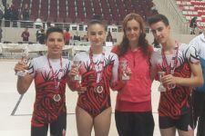 Sakaryalı cimnastikçiler Eskişehir'den mutlu döndü