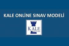 Kale Okullarından Online Sınav Modeli