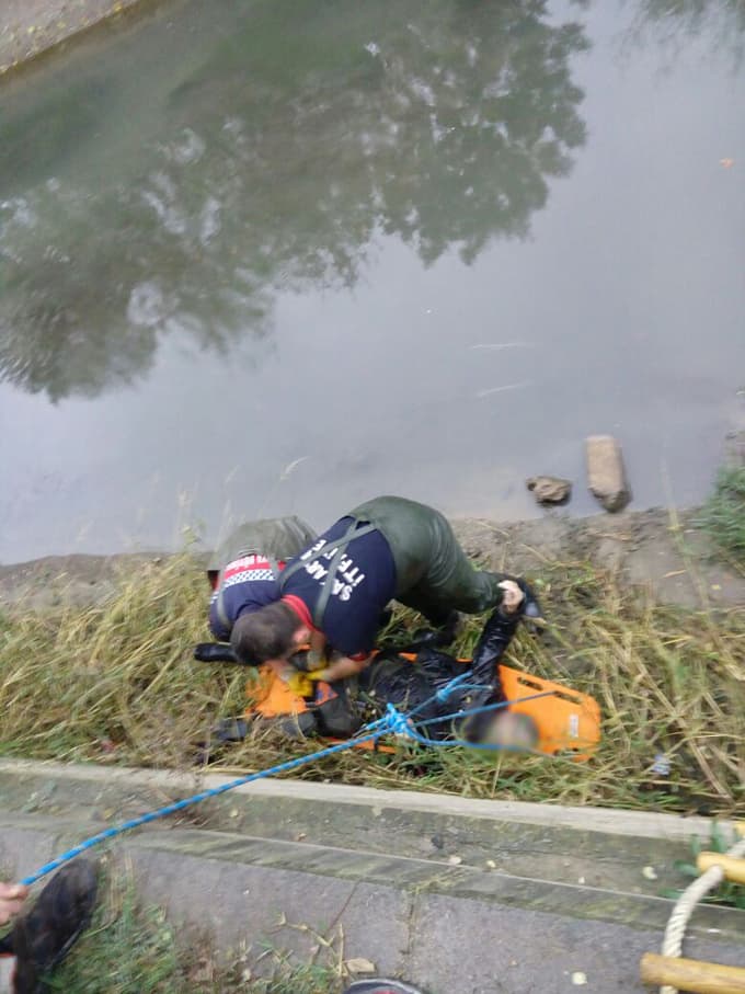 Çark Deresi'nde erkek cesedi bulundu! Çark Deresi'nde erkek cesedi bulundu!