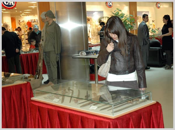 Savaş Malzemeleri Sergilendi Savaş Malzemeleri Sergilendi